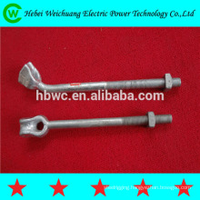 Hot-selling Hot Dip Galvanized Forged Anchor Rod / Thimble Eye Bolt